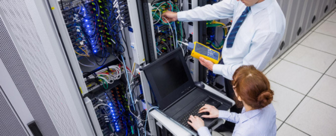 servidor en la oficina