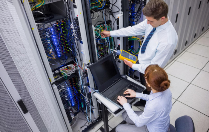 servidor en la oficina